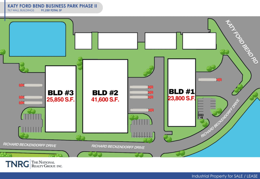 KATY FORD BEND BUSINESS PARK PHASE II MARKETING MAP 2